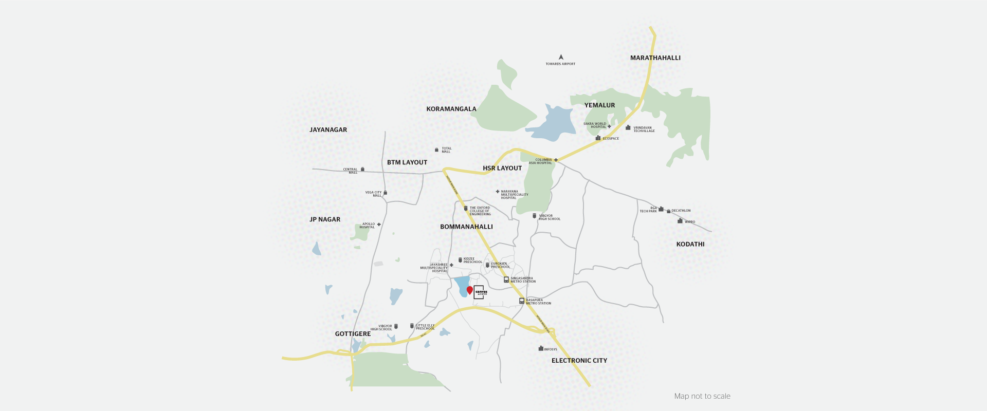 Assetz Canvas & Cove Begur Location Map